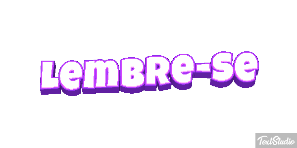Lembre-se Текстовый эффект