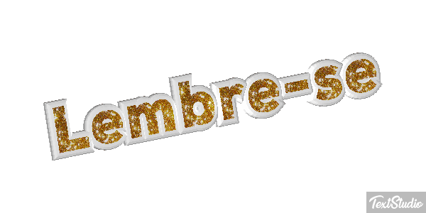 Lembre-se Текстовый эффект