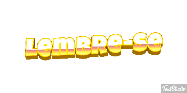 Lembre-se Текстовый эффект