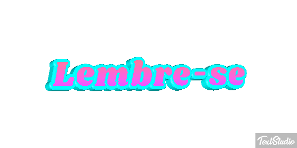 Lembre-se Текстовый эффект