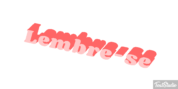 Lembre-se Текстовый эффект