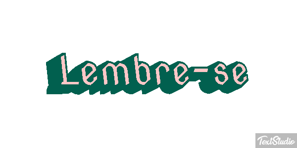 Lembre-se Текстовый эффект