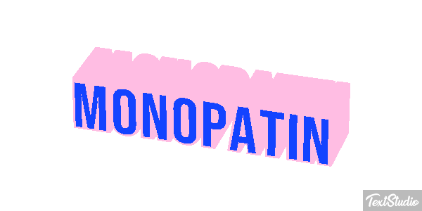 Monopatín Texteffekt