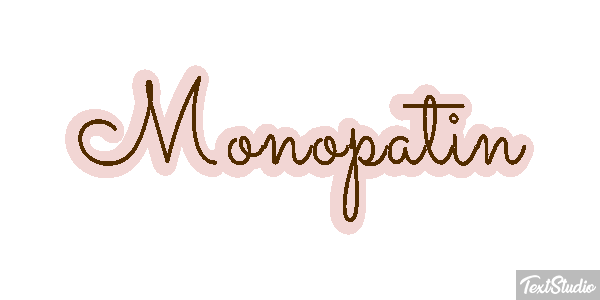 Monopatín Texteffekt