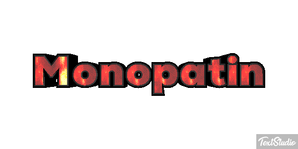 Monopatín Texteffekt