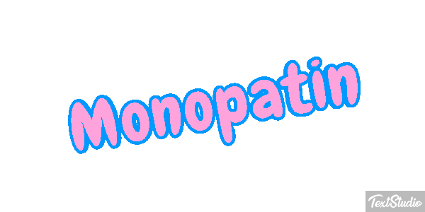Monopatín Texteffekt