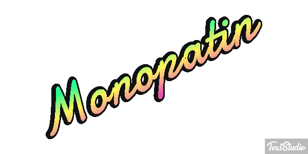 Monopatín Texteffekt