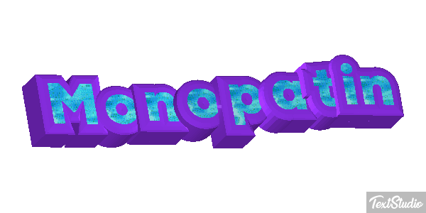 Monopatín Texteffekt