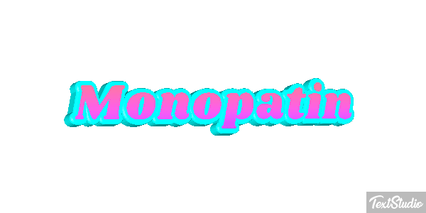 Monopatín Texteffekt