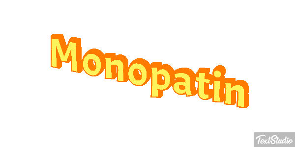 Monopatín Texteffekt