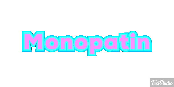Monopatín Texteffekt