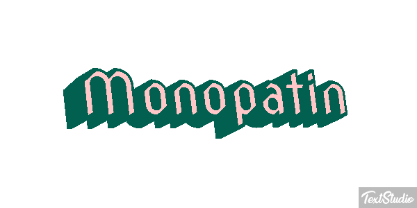 Monopatín Texteffekt
