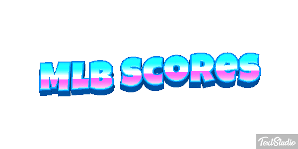 Mlb Scores Efeito do texto