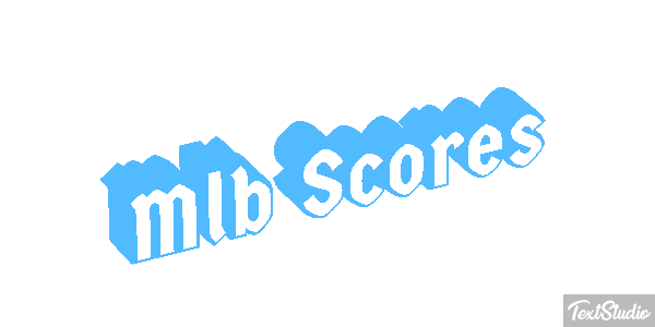 Mlb Scores Efeito do texto