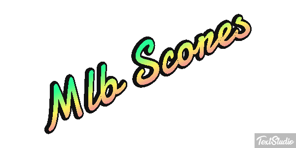 Mlb Scores Efeito do texto