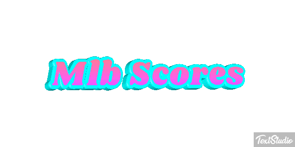 Mlb Scores Efeito do texto