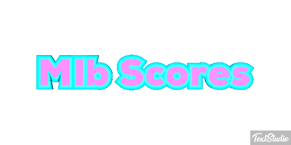 Mlb Scores Efeito do texto