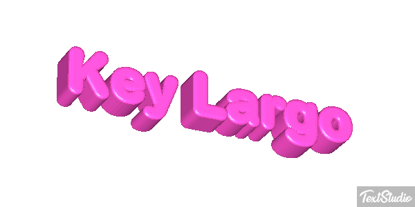 Key Largo Effetto testo