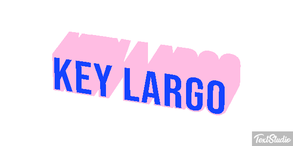 Key Largo Effetto testo