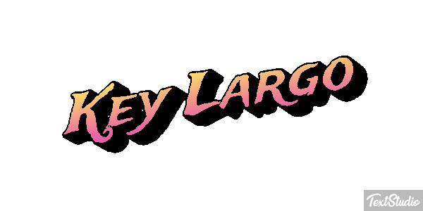 Key Largo Effetto testo