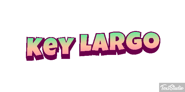 Key Largo Effetto testo