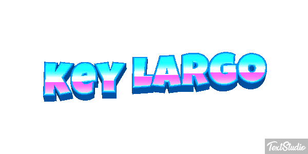 Key Largo Effetto testo