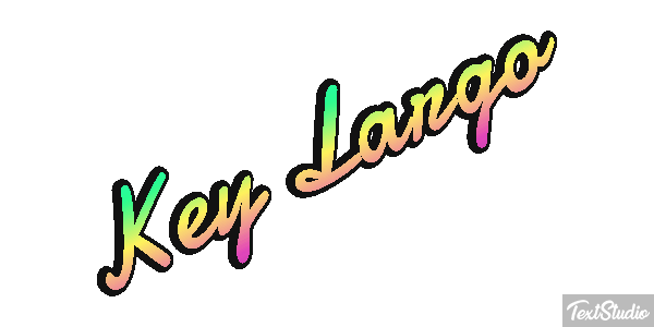 Key Largo Effetto testo