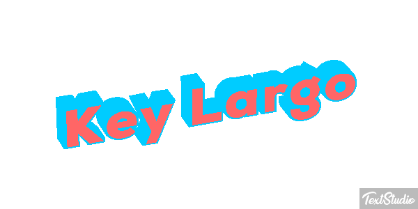 Key Largo Effetto testo