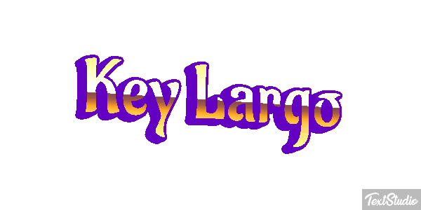 Key Largo Effetto testo