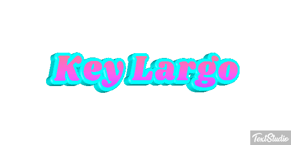 Key Largo Effetto testo