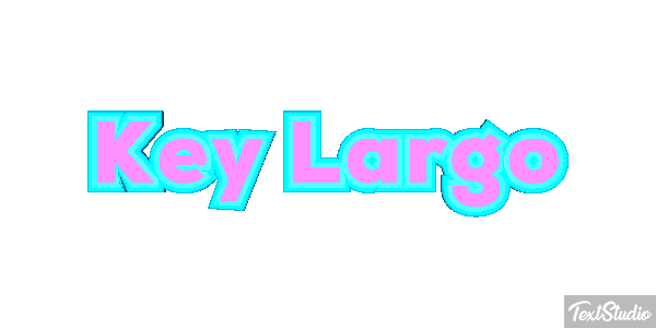 Key Largo Effetto testo