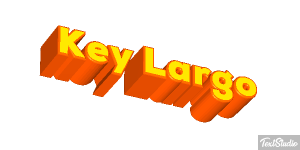 Key Largo Effetto testo