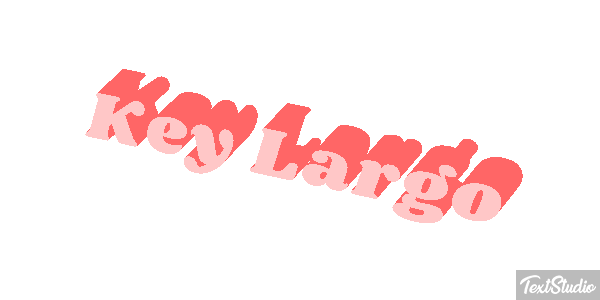 Key Largo Effetto testo