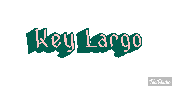 Key Largo Effetto testo
