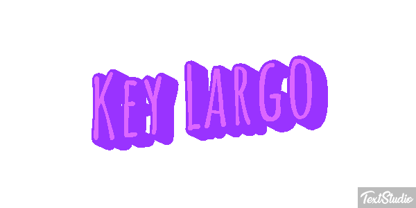 Key Largo Effetto testo