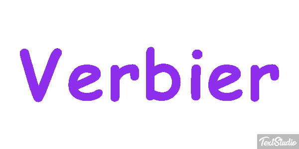 Verbier Effetto testo