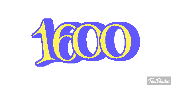 1600 Efekt tekstowy