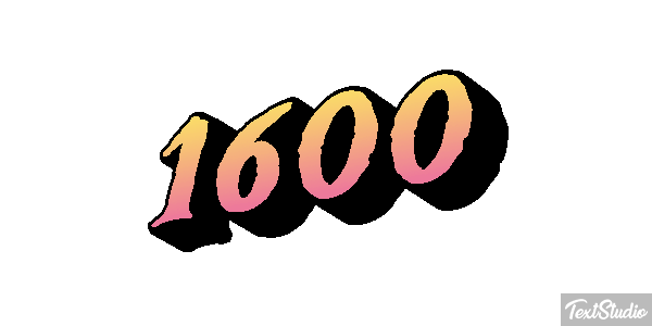 1600 Efekt tekstowy