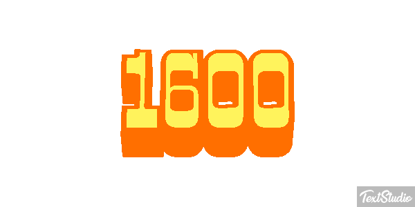 1600 Efekt tekstowy