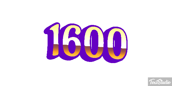 1600 Efekt tekstowy
