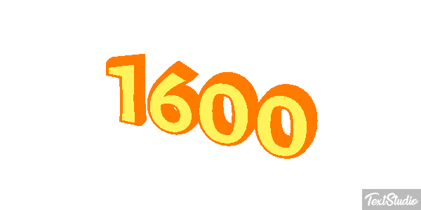 1600 Efekt tekstowy