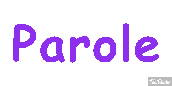Parole Effet de texte