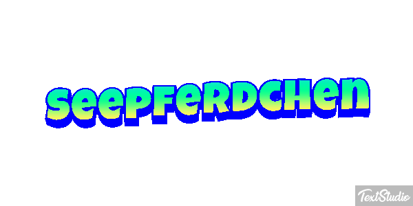 Seepferdchen テキスト効果