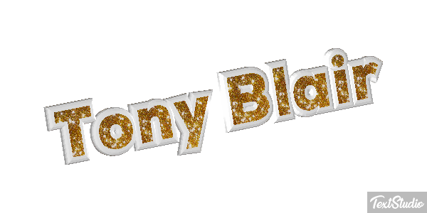 Tony Blair Effet de texte