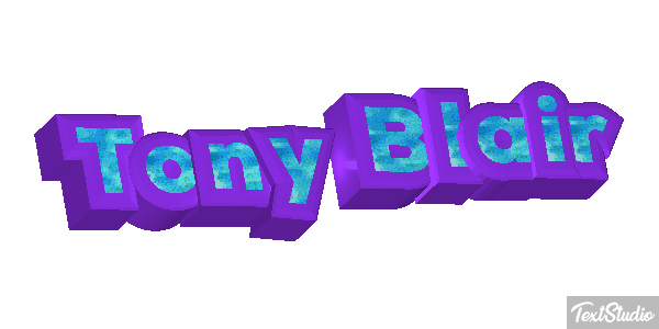 Tony Blair Effet de texte