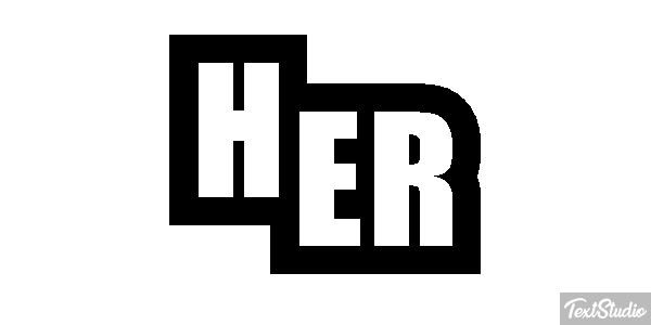 HER Texteffekt