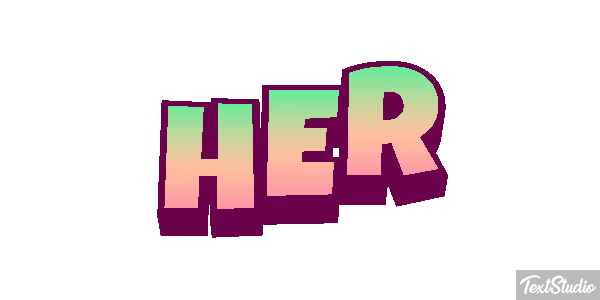 HER Texteffekt