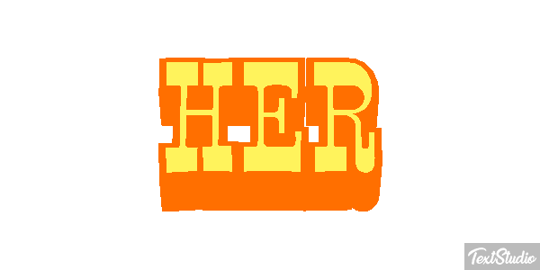 HER Texteffekt