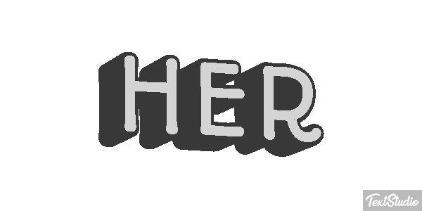 HER Texteffekt