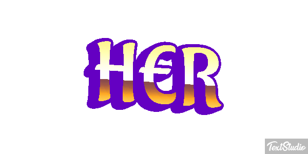 HER Texteffekt